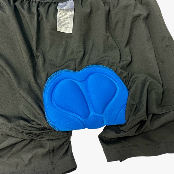 Padded Bike shorts SPOWIND Mountain bike riding men’s lined, pocket, Black NWOT - Picture 8 of 8
